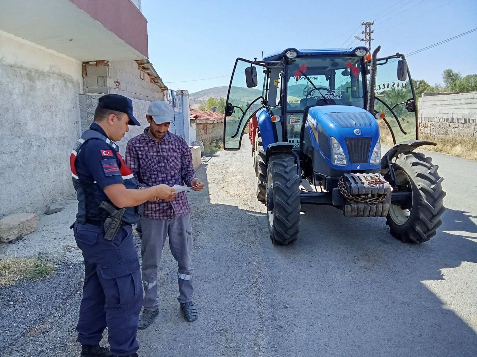 Boğazlıyan’da Jandarma’dan “Anız Yakma Geleceğini Ateşe Atma” Uyarısı