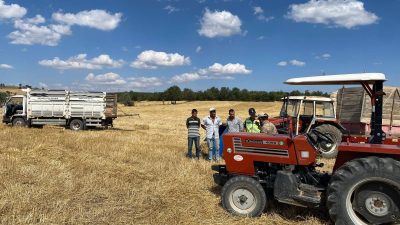 Çekerek İlçesi'nde Anız Yangınlarıyla Mücadele İçin Jandarmadan Tarım Köylerine Bilgilendirme