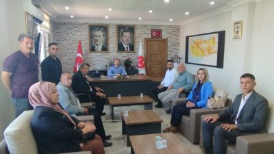 AK Parti İlçe Başkanı Osman Düğenci ve Teşkilatı, Göreve Başlayan