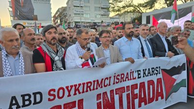 Yozgat Cumhuriyet Meydanı'nda Filistin İçin Büyük Gösteri: Memur-Sen Temsilcisi Kenan
