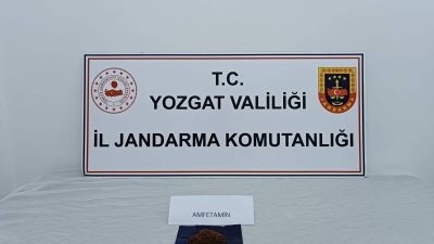 Yozgat'ta Uyuşturucu Sevkiyatına Yönelik Başarılı Operasyon: 19.8 Gram Amfetaminle Yakalanan