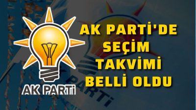 AK Parti'den Kongre Takvimi: Ekim 2024'te Başlayacak Süreç Mart 2025'te