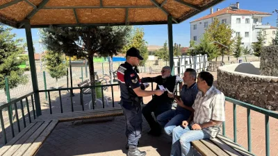 Toplum Destekli Faaliyetler Kapsamında Yozgat Jandarması, Boğazlıyan'daki Vatandaşları Dolandırıcılık ve