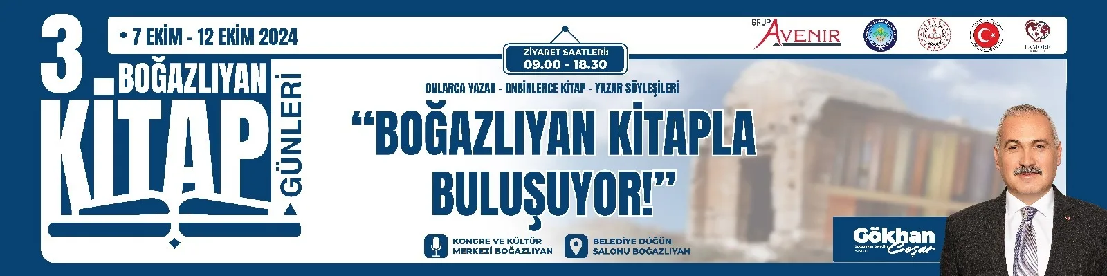 3. Boğazlıyan Kitap Günleri Başlıyor