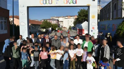 "Yozgat’ta 'Unutulan Çocuk Sokak Oyunları Projesi' Kapsamında Koruma Altındaki Çocuklar