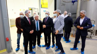 Yozgat Valisi Mehmet Ali Özkan, Asi Künefe Fabrikasını Ziyaret Ederek