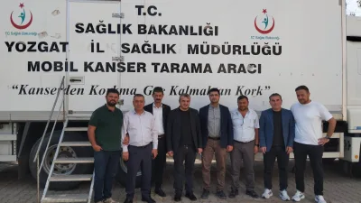 Boğazlıyan İlçe Sağlık Müdürü Abdullah Furkan Özsaraç: "Mobil Tarama Aracımız,