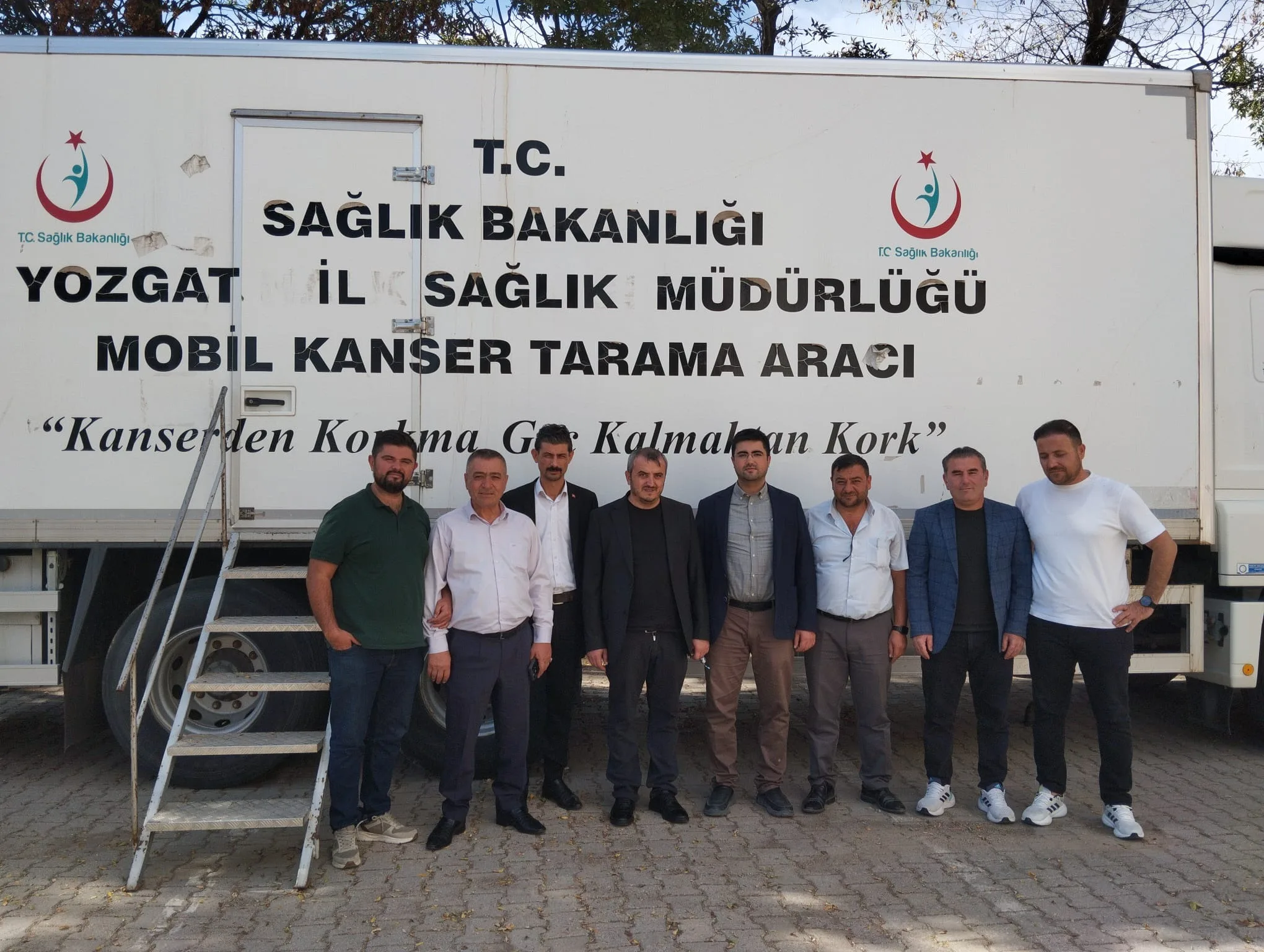 Yozgat İl Sağlık Müdürlüğü Mobil Kanser Tarama Aracı Boğazlıyan’da