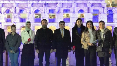 Sarıkaya Belediye Başkanı Osman Gözan, Azerbaycan ve Özbekistan’dan Gelen Televizyon