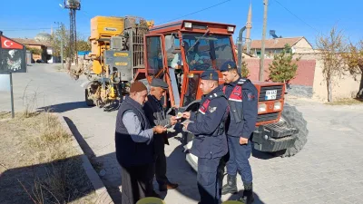 Yozgat İl Jandarma Komutanlığı, Boğazlıyan’da çiftçilere açıkta bırakılan eşya konusunda