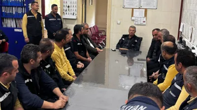 Kayseri Şeker A.Ş. yöneticileri, Boğazlıyan Şeker Fabrikası’nda çalışanlarla bir araya