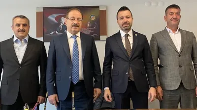 AK Parti Boğazlıyan İlçe Başkanı Hacı Yıldırım, Yozgat Milletvekilleri Abdulkadir