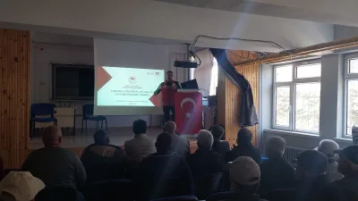 Boğazlıyan İlçe Tarım Müdürü Burhan Kale, Cuma Buluşmaları kapsamında Sırçalı