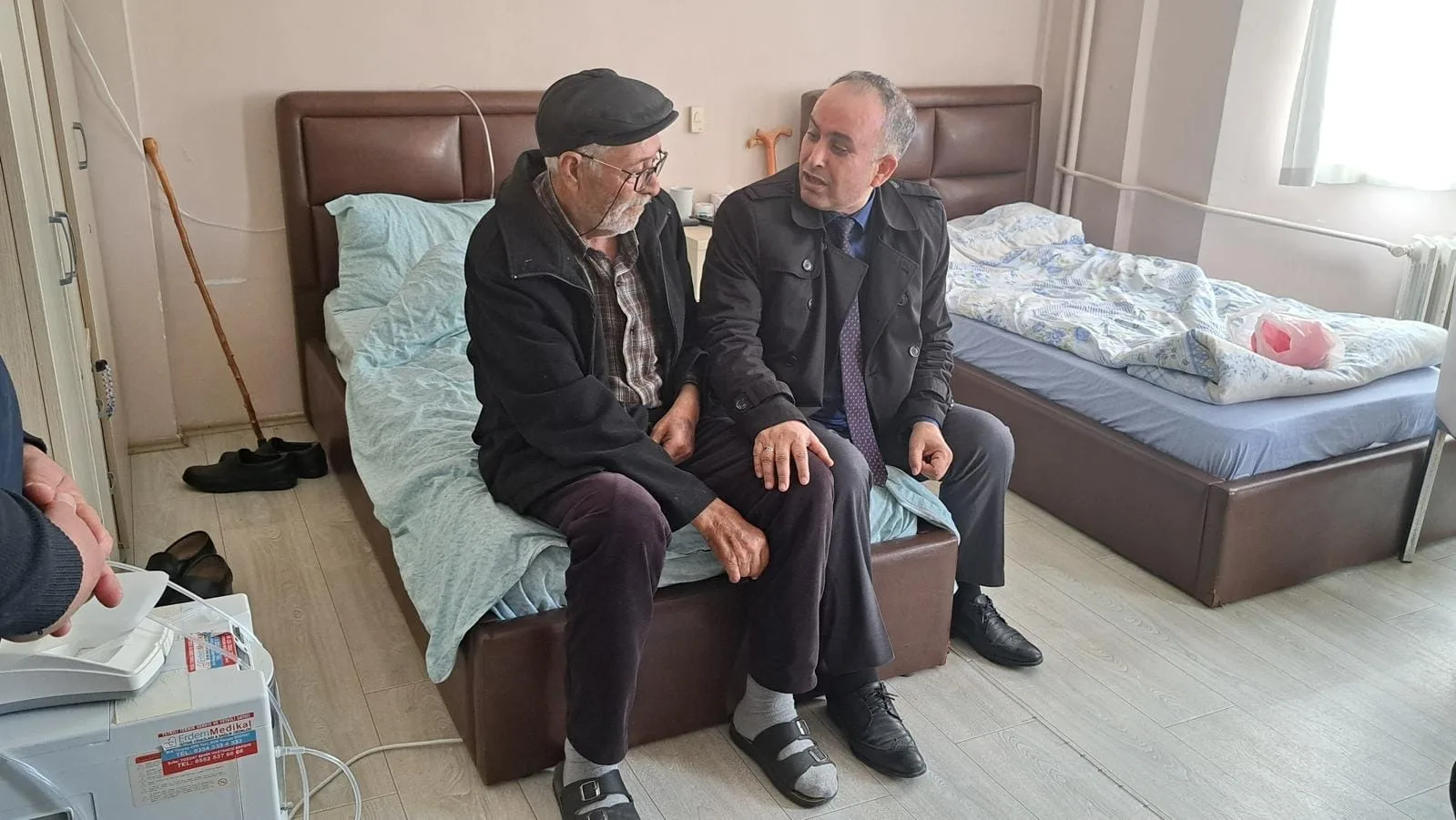 Yozgat Aile ve Sosyal Hizmetler İl Müdürü Arif Topal’dan Geçmiş Olsun Ziyareti