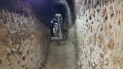 Boğazlıyan Özler Köyü’nde bulunan milattan sonra 300’lü yıllara ait yeraltı