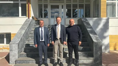 Boğazlıyan Kaymakamı Aydın Yanık ve İlçe Milli Eğitim Müdürü Mustafa