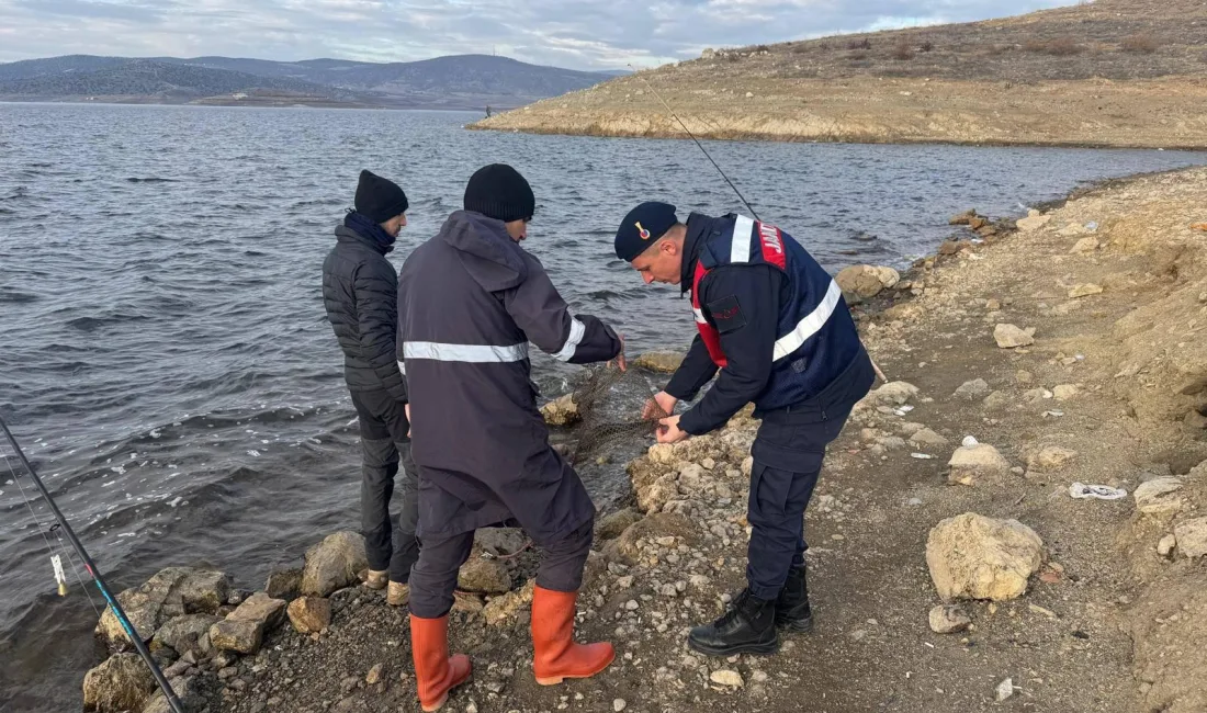 Yozgat Çekerek İlçesinde Balıkçılara Yönelik Denetim Gerçekleştirildi