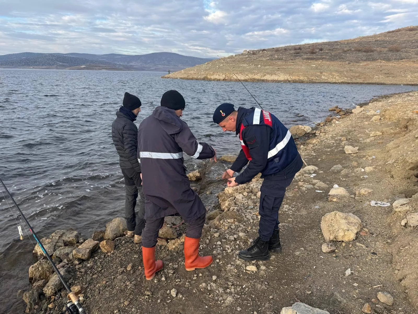 Yozgat Çekerek İlçesinde Balıkçılara Yönelik Denetim Gerçekleştirildi