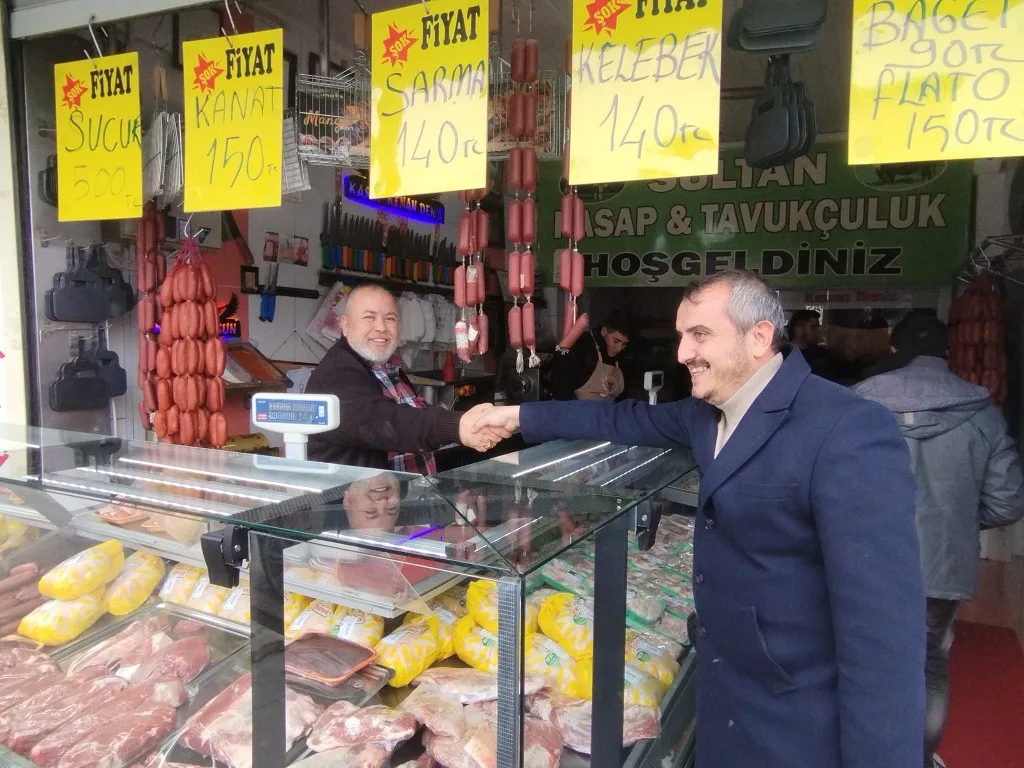 Yıldırım, Esnaf Ziyaretinde Bulundu