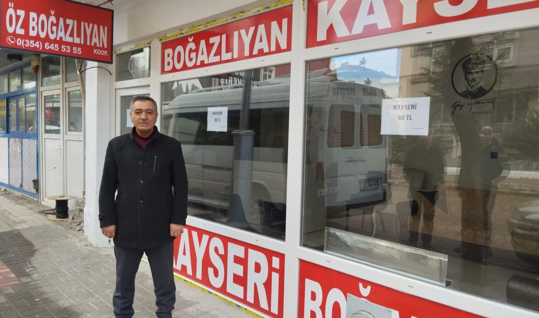 Öz Boğazlıyan Minibüsçüler Kooperatifi Açıldı