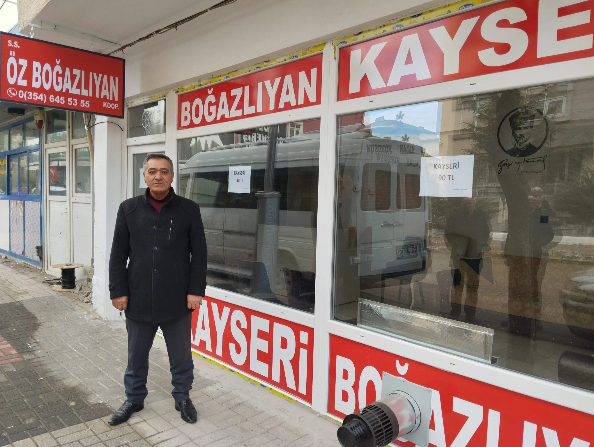 Öz Boğazlıyan Minibüsçüler Kooperatifi Açıldı