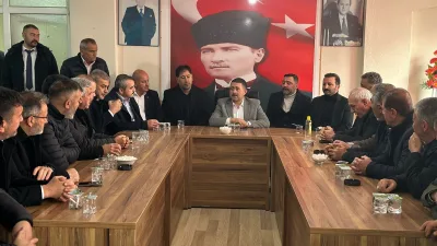 MHP Yozgat Milletvekili İbrahim Ethem Sedef, Boğazlıyan’da esnafları ziyaret edip,