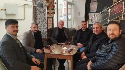 Boğazlıyan Roza Cafe’de gerçekleşen toplantıda, AK Parti İlçe Başkanı Hacı