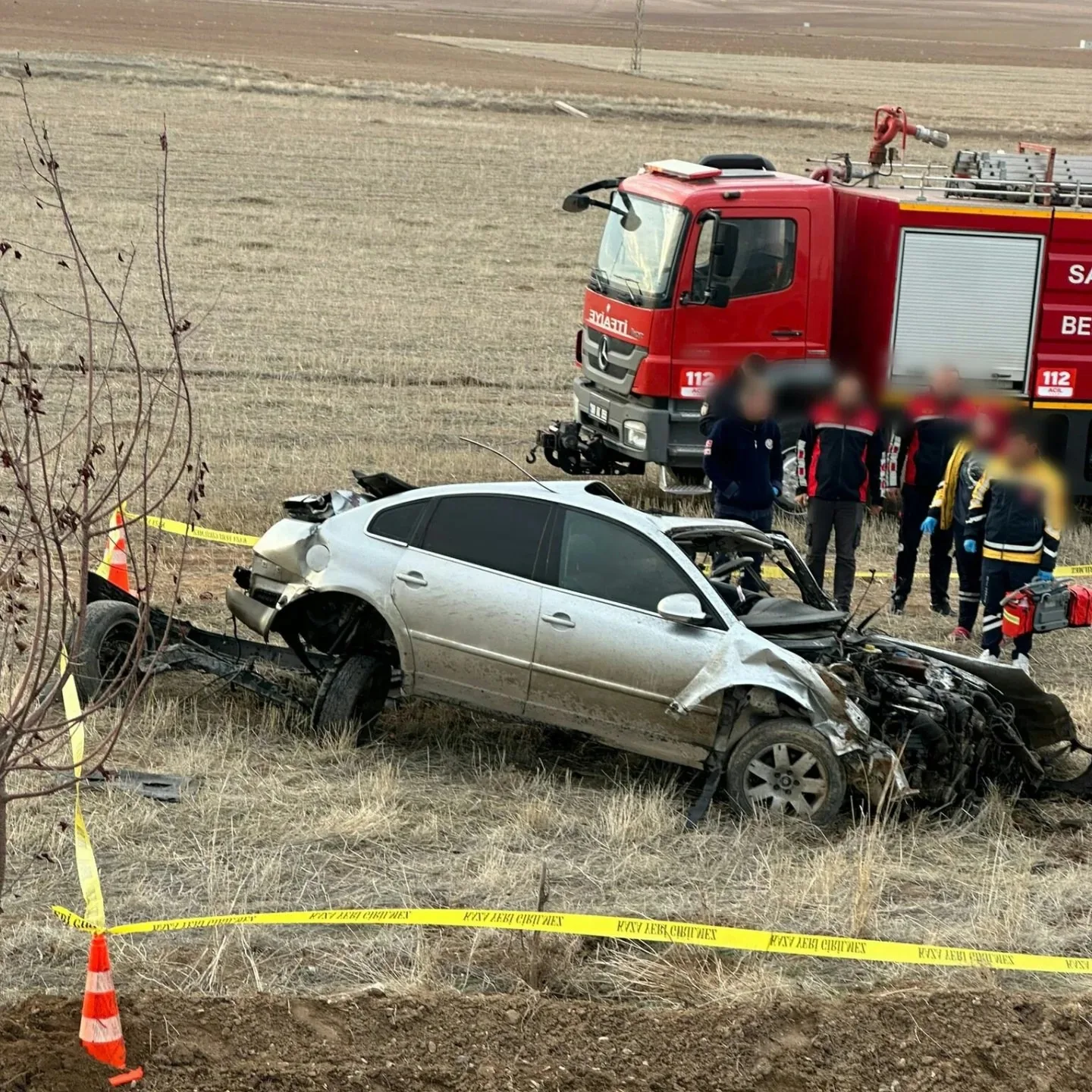 Boğazlıyan-Sarıkaya Yolunda Trafik Kazası: 1 Ölü, 1 Ağır Yaralı