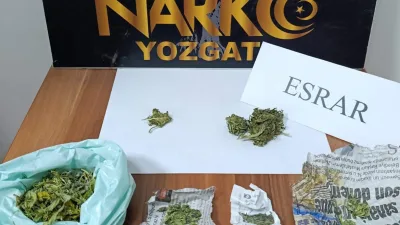 Yozgat İl Jandarma Komutanlığı ekiplerinin Sarıkaya ilçesinde gerçekleştirdiği operasyonda, 2
