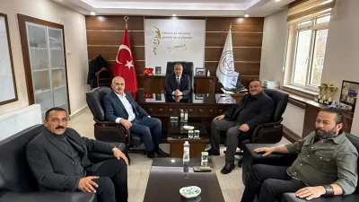Başkan Coşar, eğitimde işbirliğini güçlendirmek amacıyla İlçe Milli Eğitim Müdürü