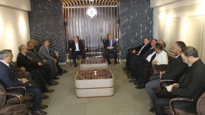 Kayseri Pancar Ekicileri Kooperatifi ve Kayseri Şeker Fabrikası heyeti, Boğazlıyan