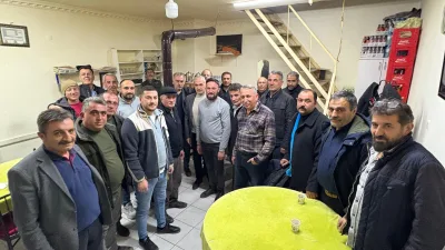 Boğazlıyan Belediye Başkanı Gökhan Coşar, gönül sofrası etkinliğinde hemşehrileriyle bir