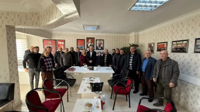 Cumhuriyet Halk Partisi Yozgat İl Başkanı Abdullah Yaşar ve İl