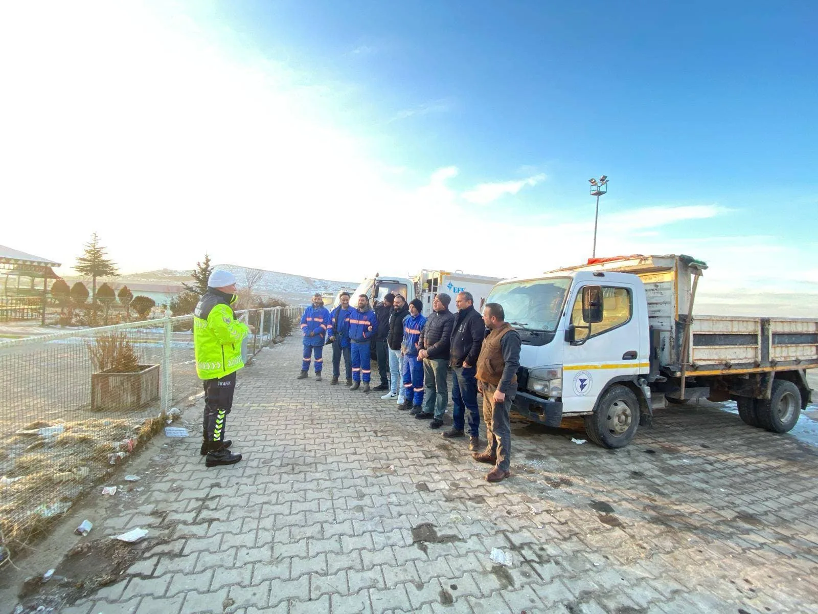 Yozgat İl Jandarma Komutanlığı Trafik Jandarması, Belediye İtfaiye Müdürlüğü personeline