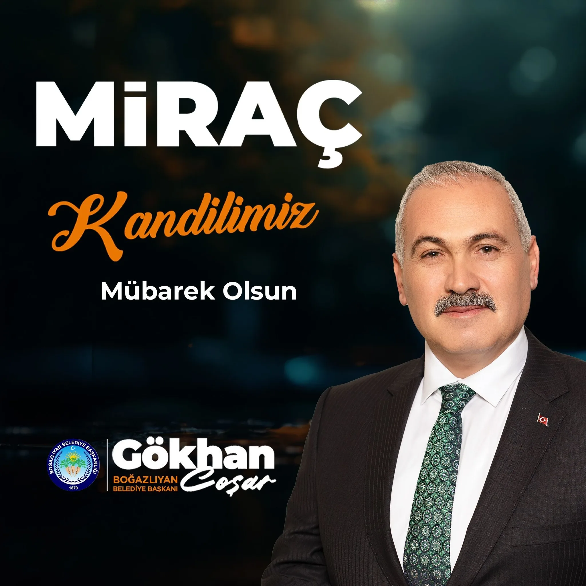 Başkan Coşar, Miraç Kandili’nin birlik ve beraberliği güçlendirmesini dileyerek, tüm