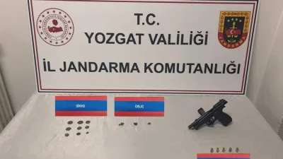 Yozgat'ın Saraykent ilçesinde, jandarma ekipleri tarafından yapılan operasyonda, Bizans Dönemine