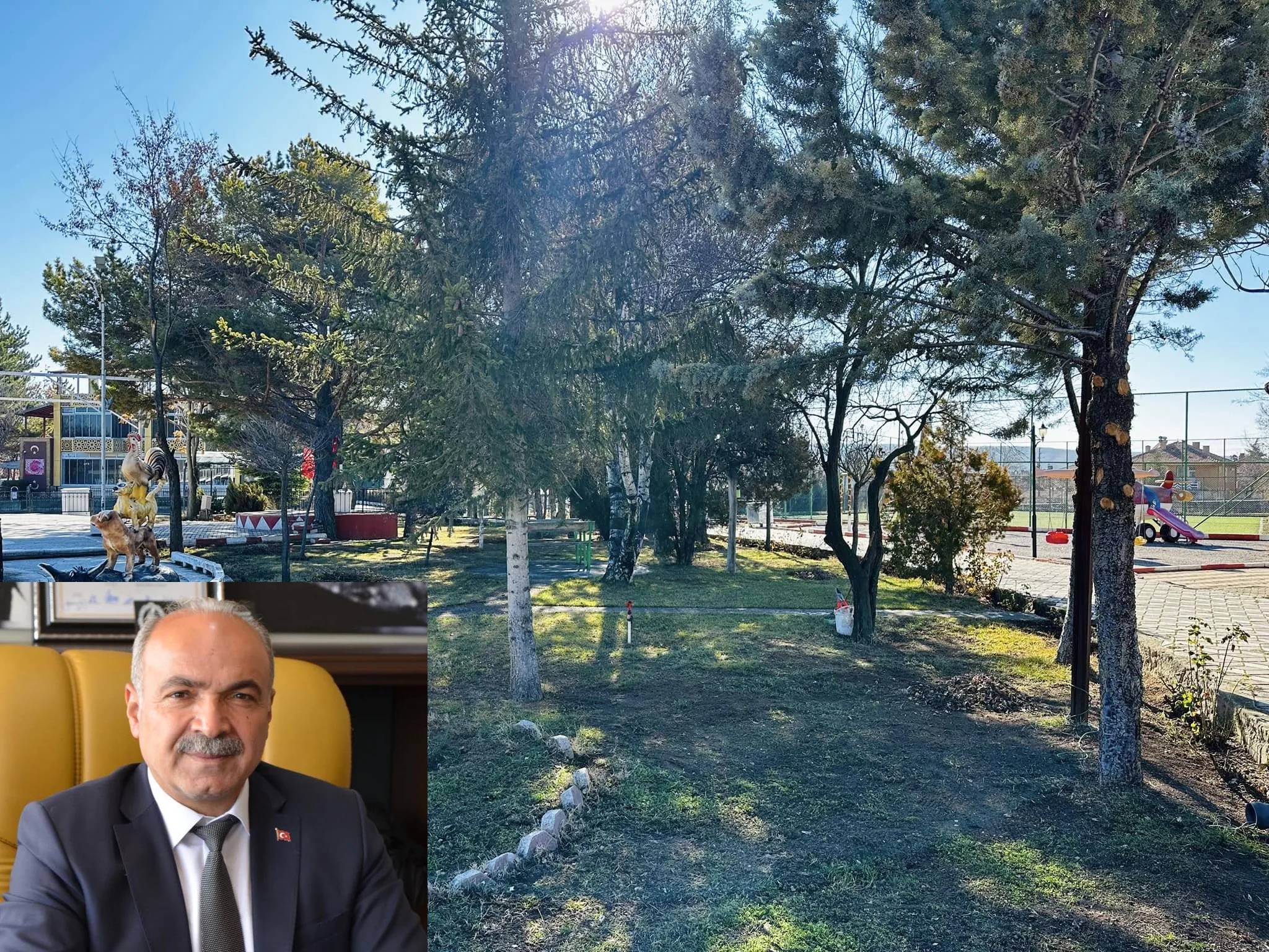 Uzunlu Belediye Başkanı Mustafa Uçar, kış aylarında parkların yoğun kullanılmaması