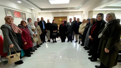 AK Parti Boğazlıyan İlçe Başkanı Hacı Yıldırım ve yönetim kurulu