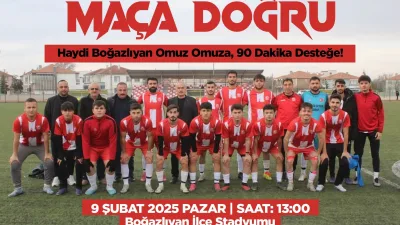 9 Şubat Pazar günü Boğazlıyan İlçe Stadyumu'nda yapılacak olan Bölgesel