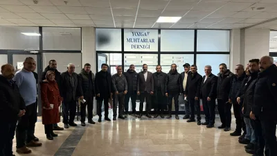 MHP İl Yöneticileri ve Belediye Meclis Üyeleri, Yozgat’taki mahalle muhtarlarıyla