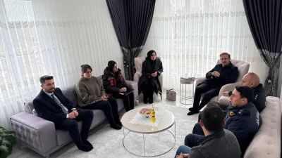 Boğazlıyan Kaymakamı Aydın Yanık ve ilçe protokolü, Boğazlıyan’da yaşayan Gazi