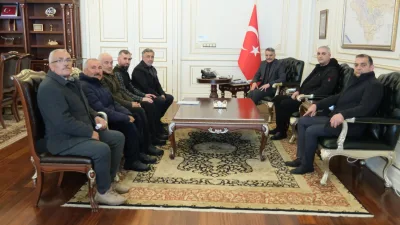 Boğazlıyan MHP İlçe Başkanı Celalettin Yarol ve Bahariye Köyü Muhtarı