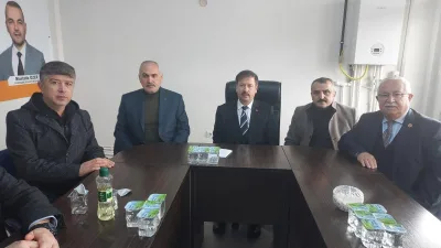 AK Parti Yozgat İl Başkanı Hasan Kandemir, cenaze töreninin ardından