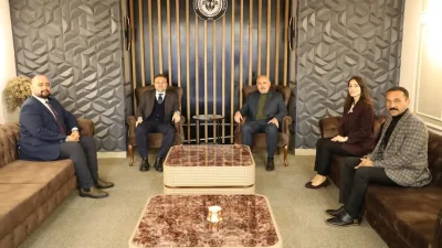 Boğazlıyan Belediye Başkanı Gökhan Coşar, Bozok Üniversitesi Rektörü Prof. Dr.
