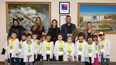 Yozgat Küçük Eller Kreşi öğrencileri, 14 Mart Tıp Bayramı’nda Yozgat