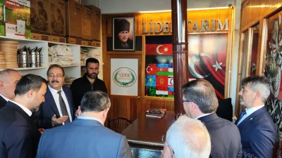 Yozgat Milletvekilleri Abdulkadir Akgül ve Süleyman Şahan, Boğazlıyan’ın sevilen eşrafından