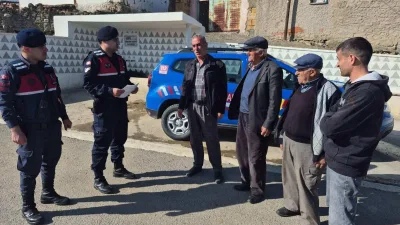 Yozgat İl Jandarma Komutanlığı, "Anız Yakma Geleceğini Ateşe Atma" sloganıyla