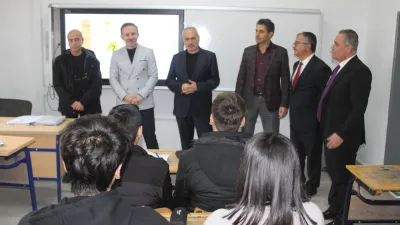 Boğazlıyan Kaymakamı Aydın Yanık, Belediye Başkanı Gökhan Coşar ve Milli