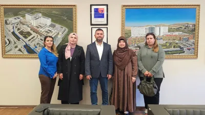 Ak Parti Boğazlıyan Kadın Kolları Başkanı Suna Akbaba ve yönetim