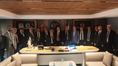 AK Parti Yozgat Milletvekili Abdulkadir Akgül, Yozgat heyetini makamında ağırlayarak
